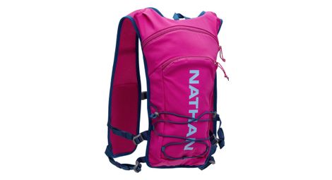 Sac d'hydratation nathan quickstart 2.0 6l + poche à eau magenta