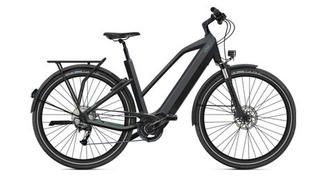 Elektrisches mountainbike o2 feel iswan explorer mid 6.2 shimano alivio 9v 540 wh 27.5'' schwarz intensiv