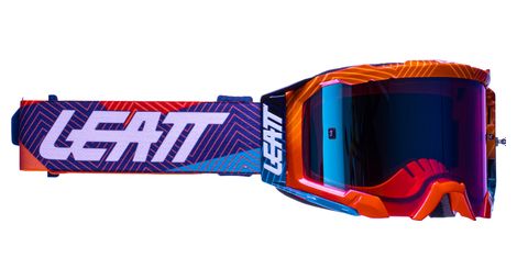 Masque leatt velocity 5.5 iriz neon orange - ecran bleu 26%