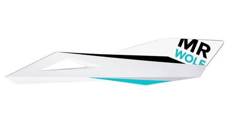 Kit stickers mr wolf recchie pro blanc turquoise