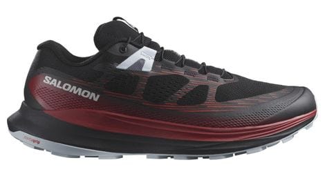 Zapatillas de trail salomon ultra glide 2 negro rojo hombre