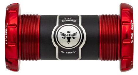 Chris king threadfit 30 68 / 100mm bottom bracket red
