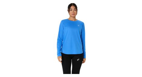 Maillot Manches Longues Asics Core Run Bleu Femme