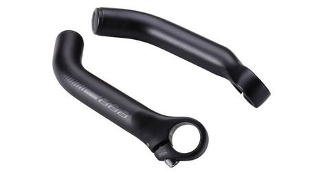 BBB Classic gebogene schwarze Lenkerenden