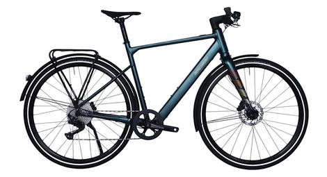 Bergamont electric city bike e-sweep tour shimano deore 10v mahle 250wh verde 2023 - bicicletta da esposizione