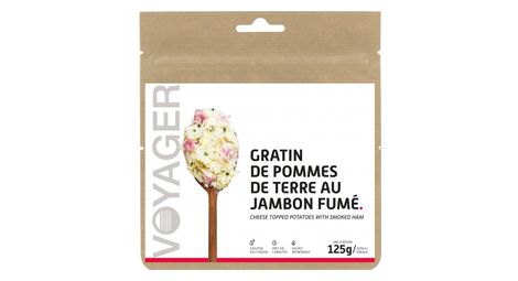 Repas lyophilise voyager gratin de pommes de terre au jambon fume 125g