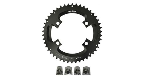 PLATEAU ROUTE 4BRA D.110 POUR SHIMANO ULTEGRA 6800 MICHE UTG 46DTS EXTERIEUR NOIR 11V.
