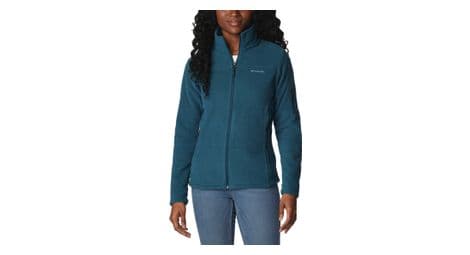 Veste polaire femme columbia fast trek ii bleu