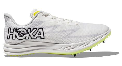 hoka one one crescendo md white yellow unisex track amp field shoes