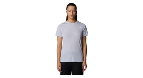 Camiseta técnica the north face women's foundation verticalgraphic gris para mujer