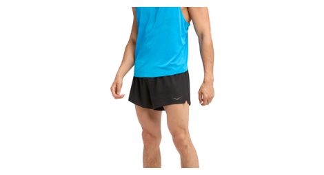 hoka race day split short black men
