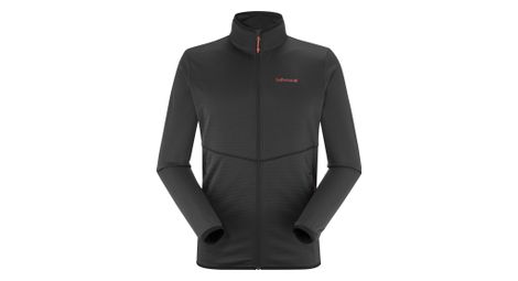 Polar Fleece Man Lafuma Grid Full Zip Zwart