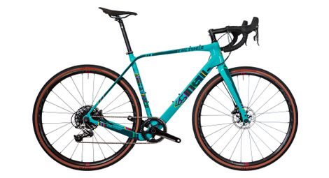 Bicicleta de gravilla cinelli king zydeco sram rival 1x 11v 700 mm azul 2022