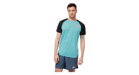 Kurzarmtrikot new balance accelerate pacer blau s