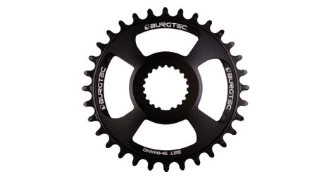 Plato burgtec direct mount shimano estrecho ancho 12v negro