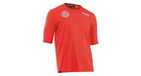 Maillot de manga corta northwave xtrail 2 rojo