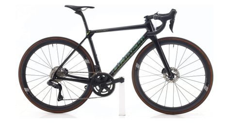 Produit reconditionné · Bianchi Specialissima Di2 12V · Noir / Vélo de route | Très bon état