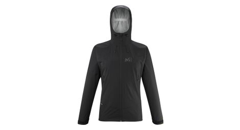 Chaqueta impermeable millet fitz roy negra