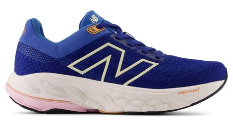 Chaussures running new balance fresh foam x 860 v14 bleu/rose femme