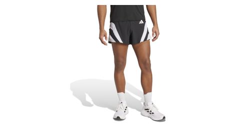 Split Shorts adidas Performance Adizero Archive Gel 3in Schwarz Mann