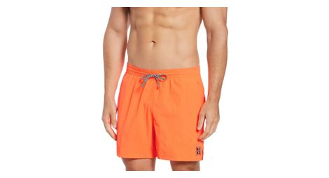 Short de bain nike volley orange clair