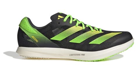 Chaussures Athletisme Adidas Running Adizero Aventi Noir Vert Jaune Unisex