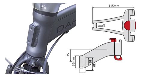Lenkeradapter Fur Steuerrohr
