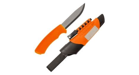 Couteau de survie mora bushcraft survival orange