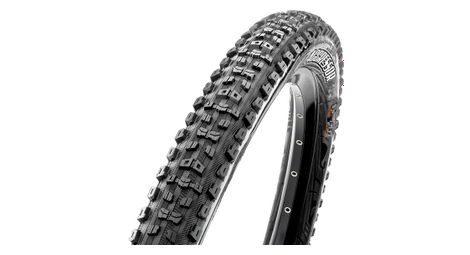Pneu vtt maxxis aggressor 27 5 tubeless ready souple wide trail wt dual compound double down