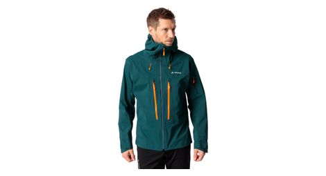 Wasserdichte jacke vaude monviso 3l grün