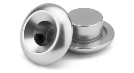 Embouts de guidon kink bmx lightest silver