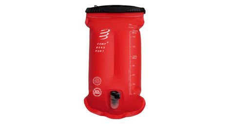 Poche d'hydration compressport rouge 1.5l 