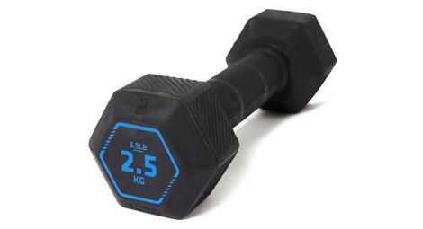 Manubrio esagonale decathlon corength 12,5kg nero