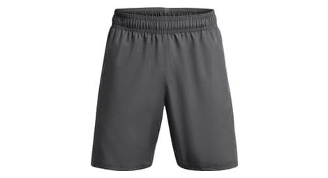 Under armour woven wordmark shorts grey men's