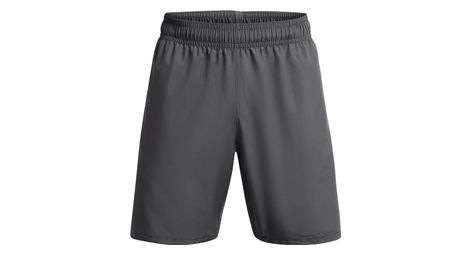 under armour woven wordmark grey men s shorts