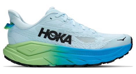 Chaussures Trail Hoka Challenger 8 Bleu/Vert Femme