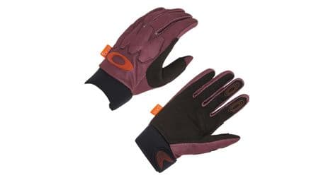 Gants longs oakley maven d30 bordeaux