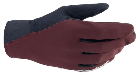 Guantes largos alpinestars a-dura térmicosburdeos