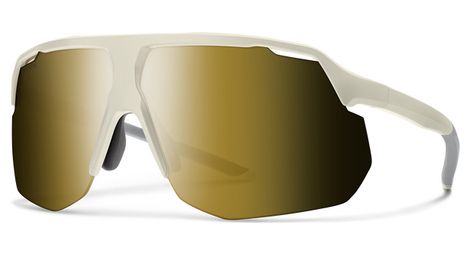 Occhiali da sole smith motive matte bone - chromapop black gold mirror