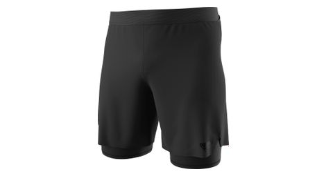 Pantalones cortos dynafit alpine pro 2 en 1 negro hombre