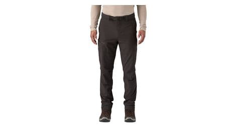 Patagonia terravia peak pantalones de senderismo negro hombre   regular