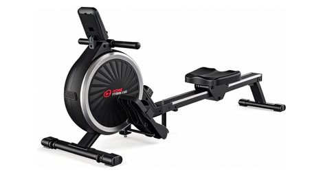 Rameur Fitness H2 Magnétique Série D Noir