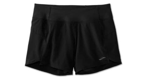 Short brooks chaser 5 noir femme