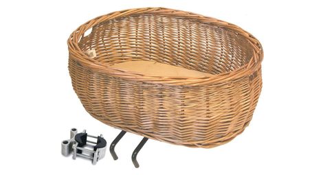 Panier avant pour animaux basil pluto marron