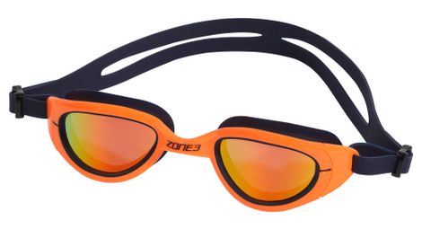 zone3 attack orange blue swimming goggles
