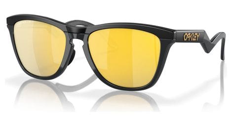 Oakley frogskins hybrid mat zwart/prizm 24k polariserende bril/ref: oo9289-0655