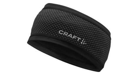 Cinta para la cabeza Craft Lumen Fleece 2 Negro