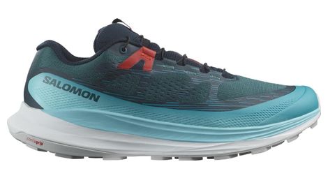 Chaussures de Trail Salomon Ultra Glide 2 LARGE Bleu Blanc Homme