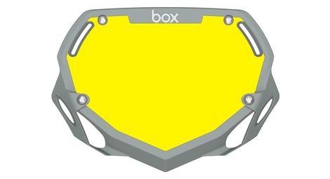 Box two mini lenkerplatte grau