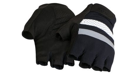 Gants courts rapha brevet noir